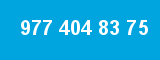 977 404 83 75 977 404 83 75